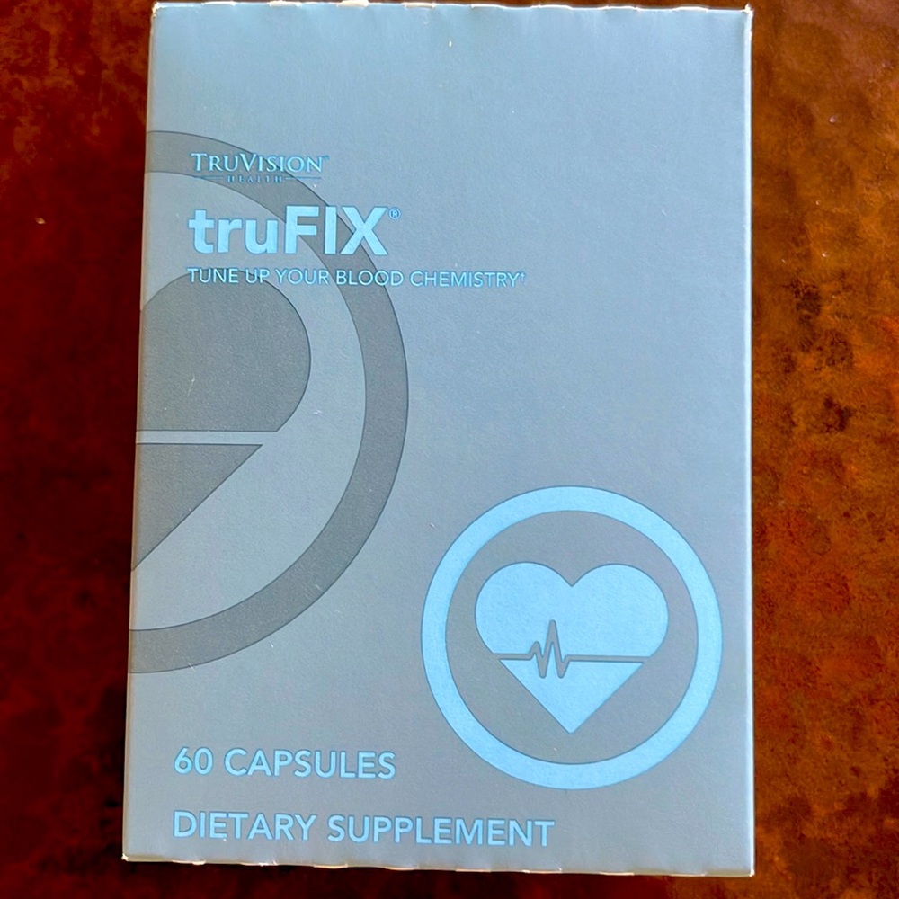 TruVision  truFix. -60 caps - take 2 x daily to tune up your blood chemistry